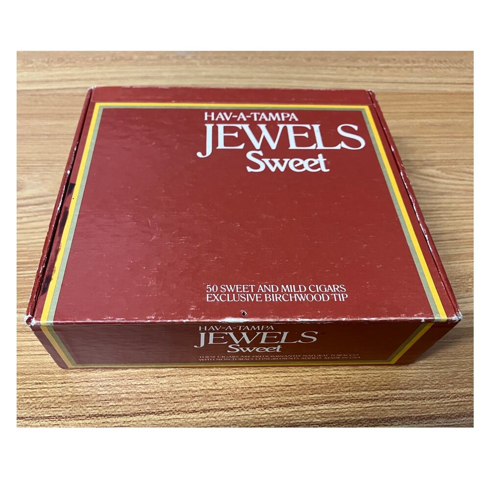 Vintage Hav-A-Tampa‎ Jewels Sweet Empty Cigar Box Tampa Florida Collectible